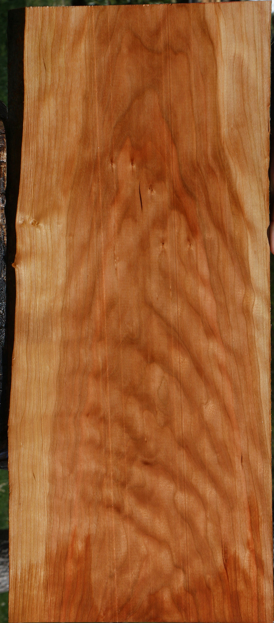 Extra Fancy Curly Cherry Lumber