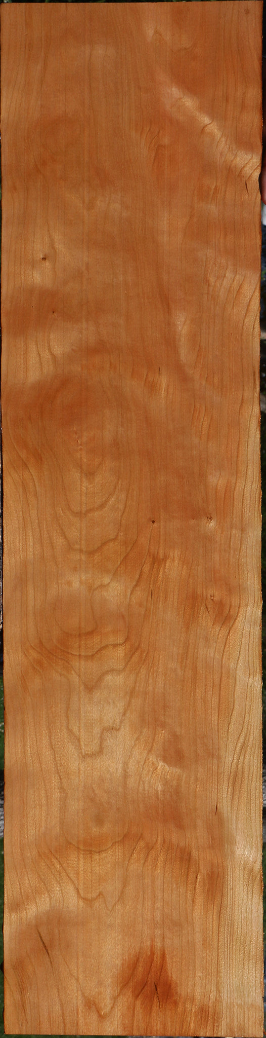 Figured Curly Cherry Lumber