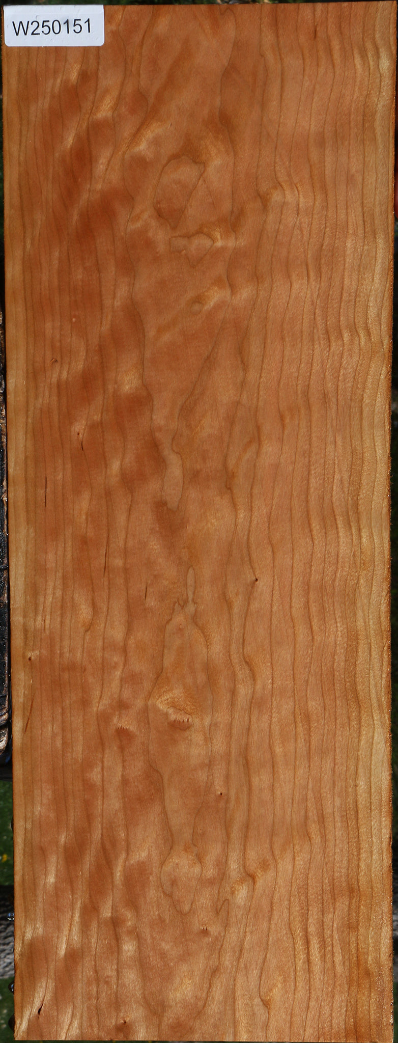 Figured Curly Cherry Lumber