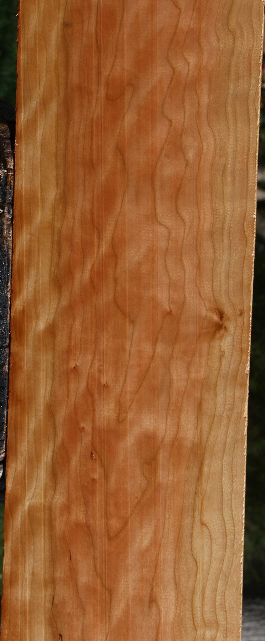Extra Fancy Curly Cherry Lumber