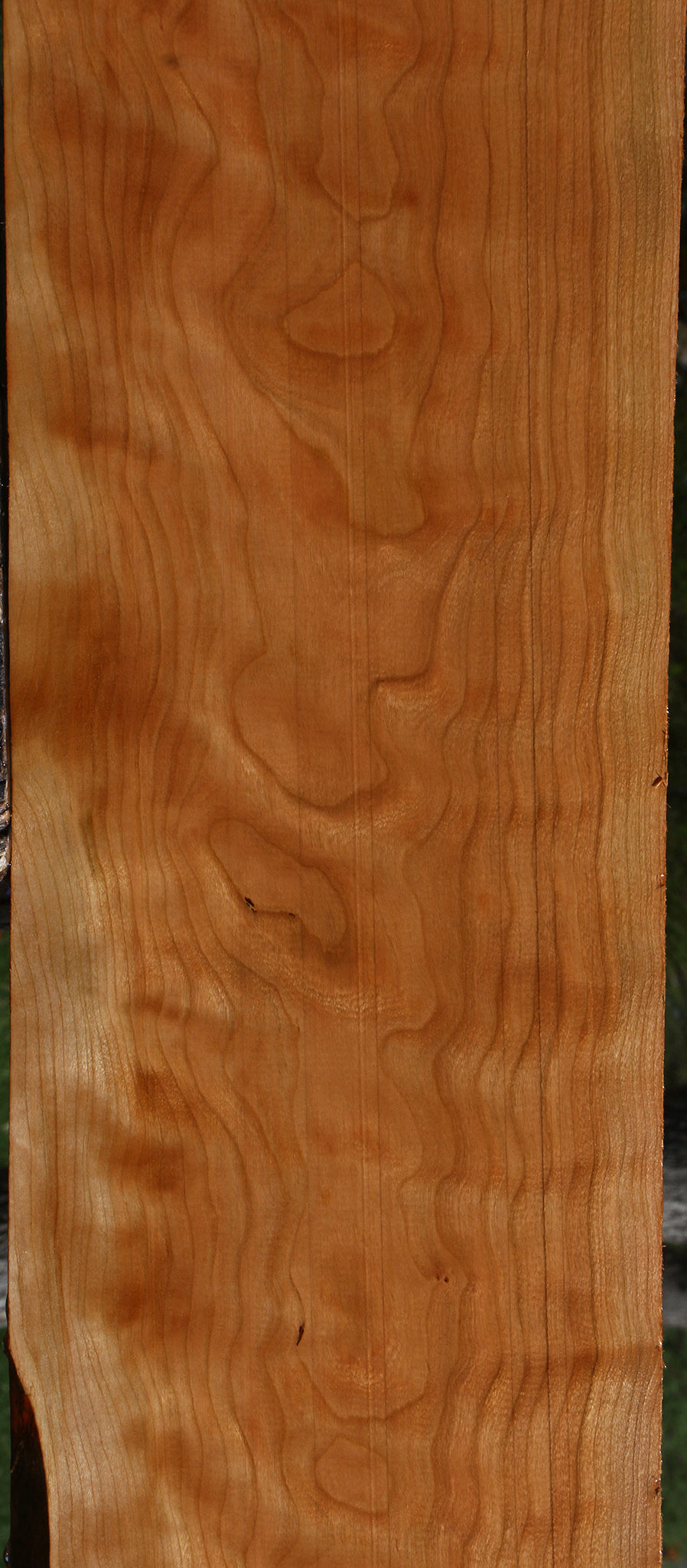 Extra Fancy Curly Cherry Lumber