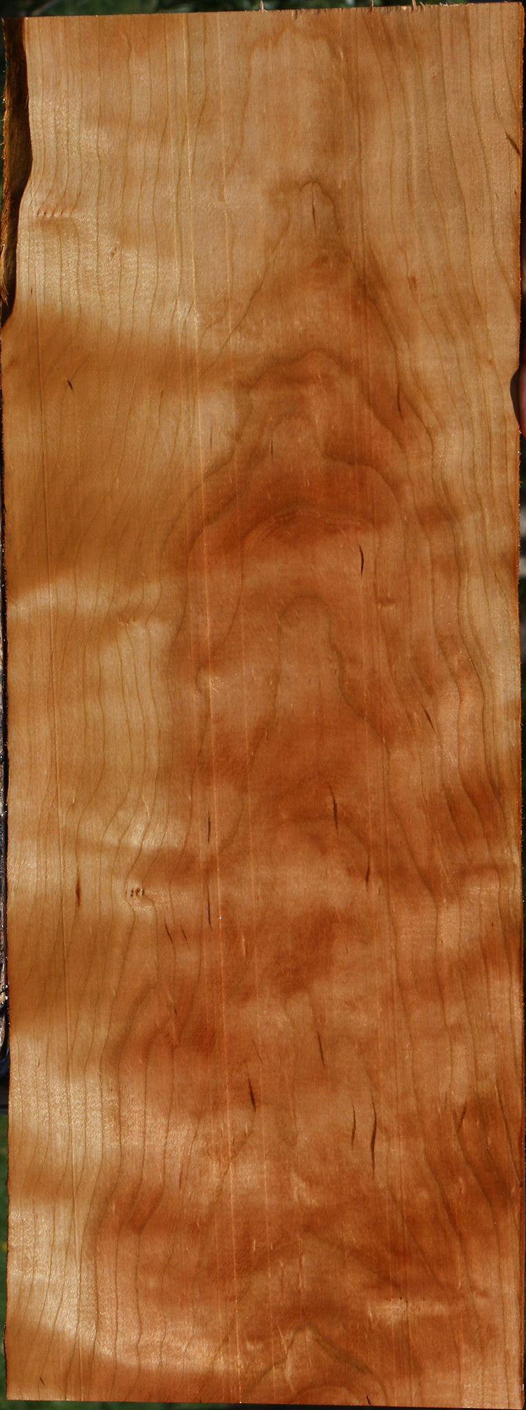 Figured Curly Cherry Lumber
