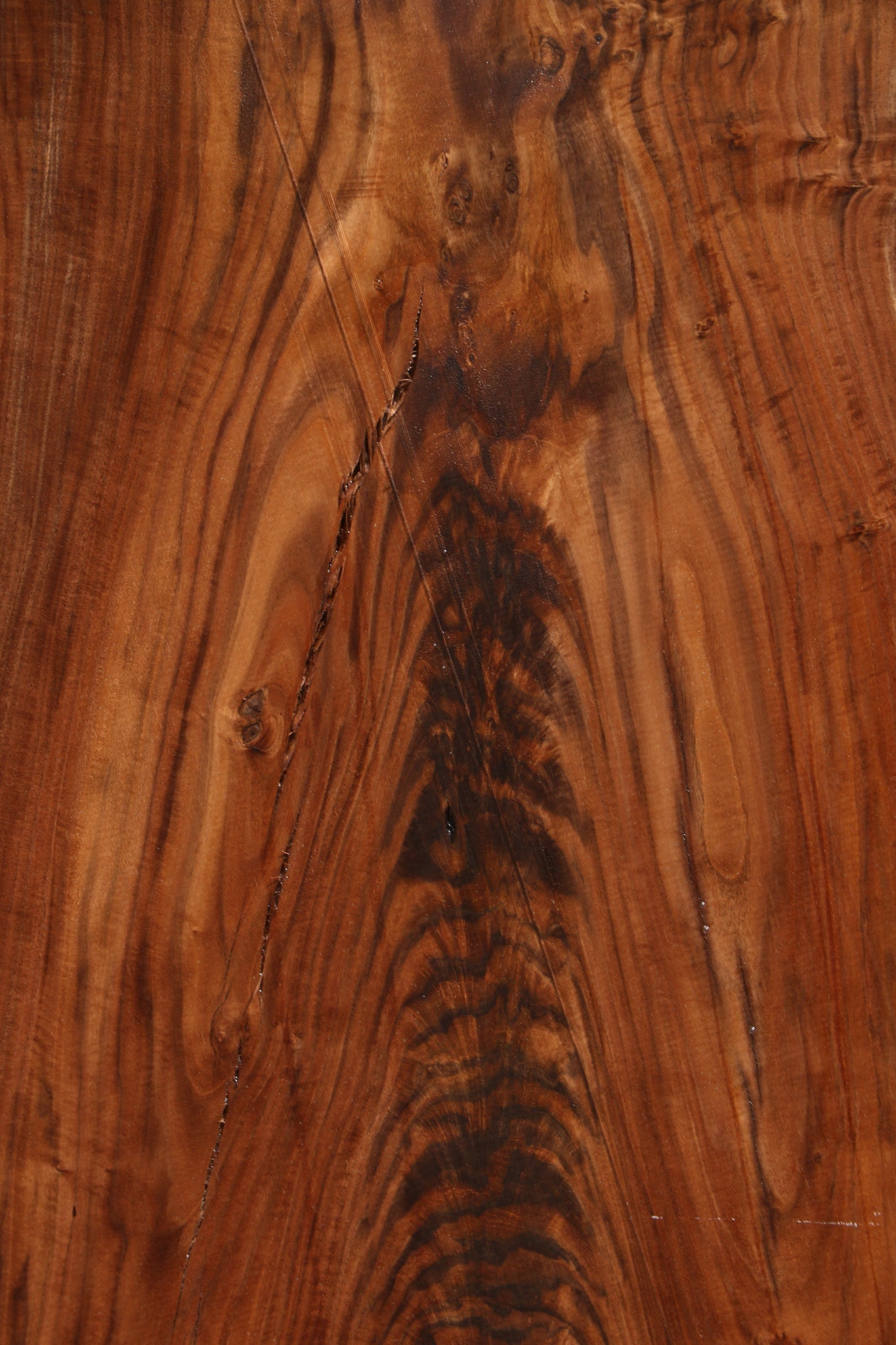 Extra Fancy Rustic Claro Walnut Live Edge Slab