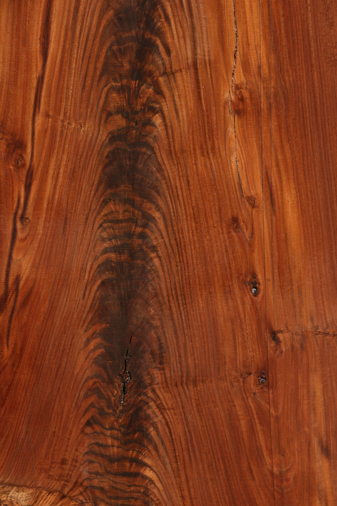 Extra Fancy Rustic Claro Walnut Live Edge Slab