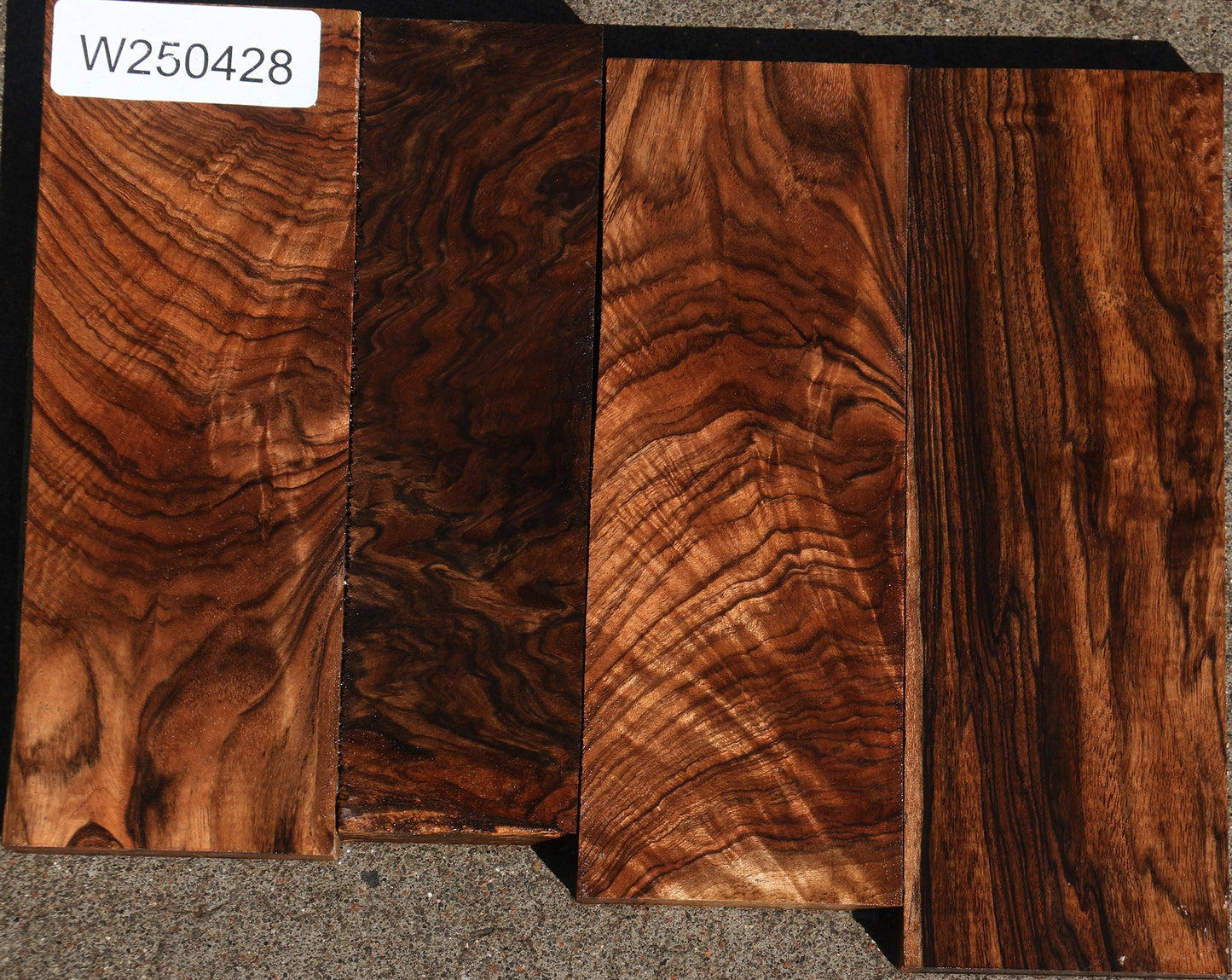 Extra Fancy English Walnut Lumber Bargain Box