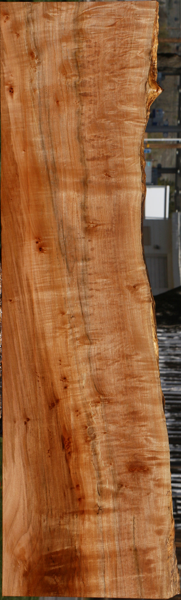 Figured Maple Live Edge Lumber