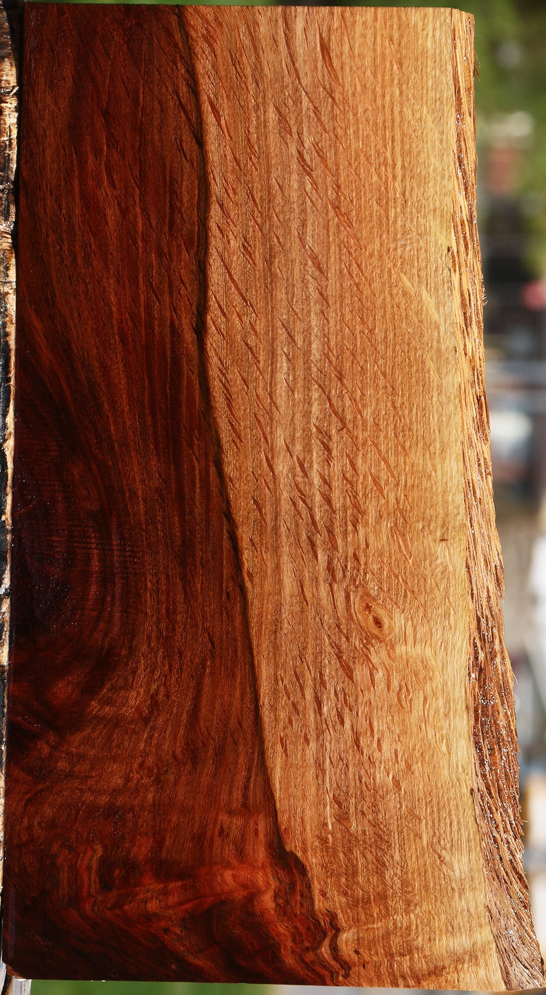 Figured Beefwood Live Edge Lumber