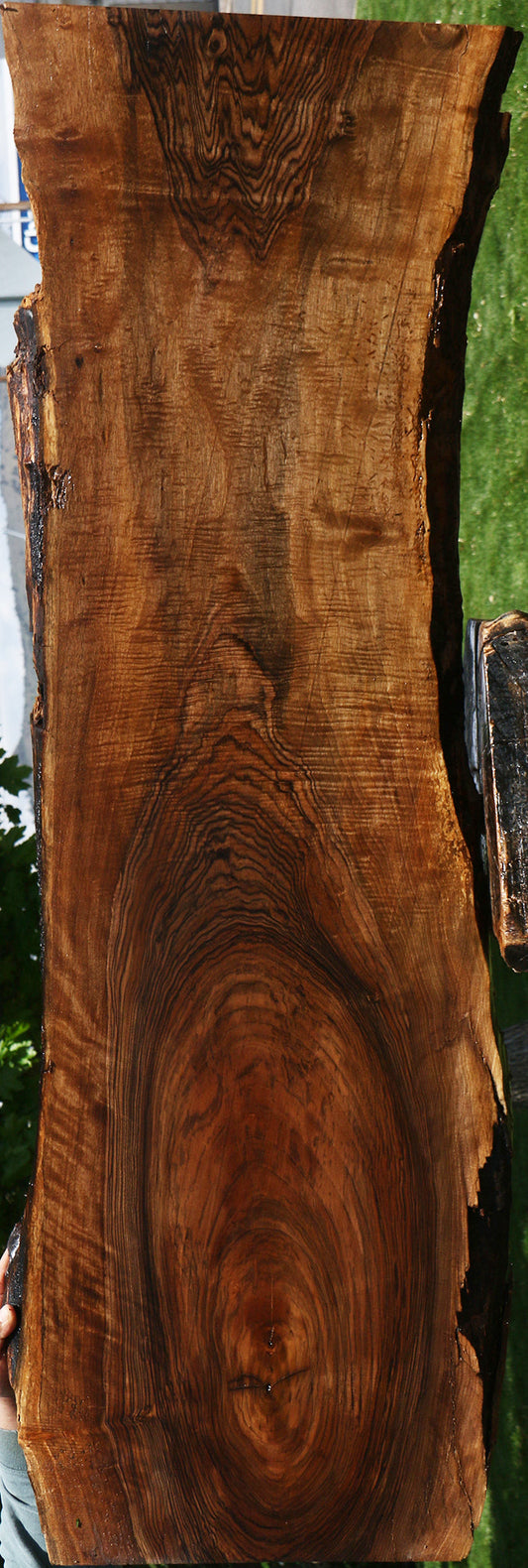Extra Fancy English Walnut Live Edge Slab