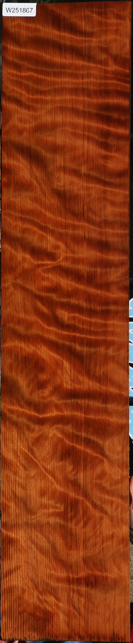 Extra Fancy Curly Quartersawn Redwood Lumber