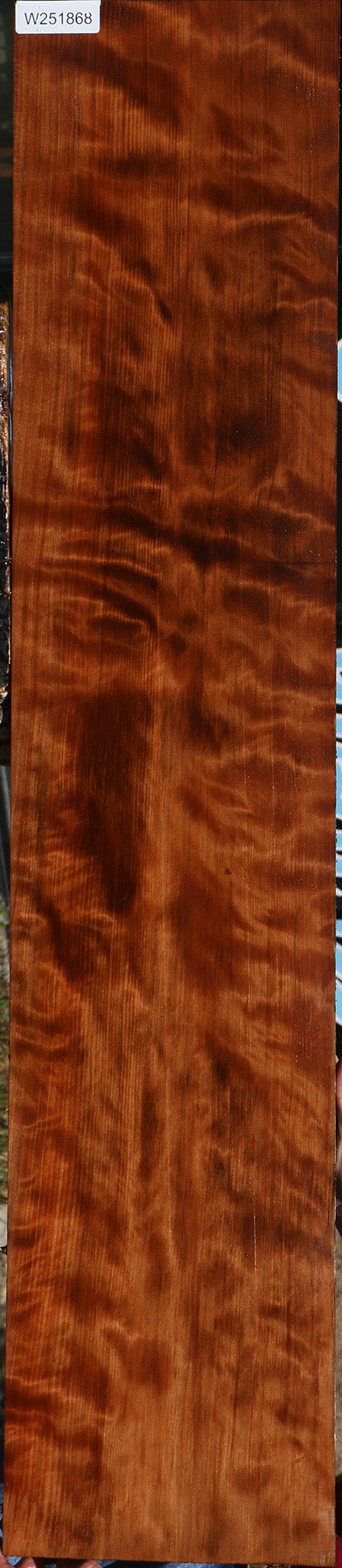Extra Fancy Curly Quartersawn Redwood Lumber