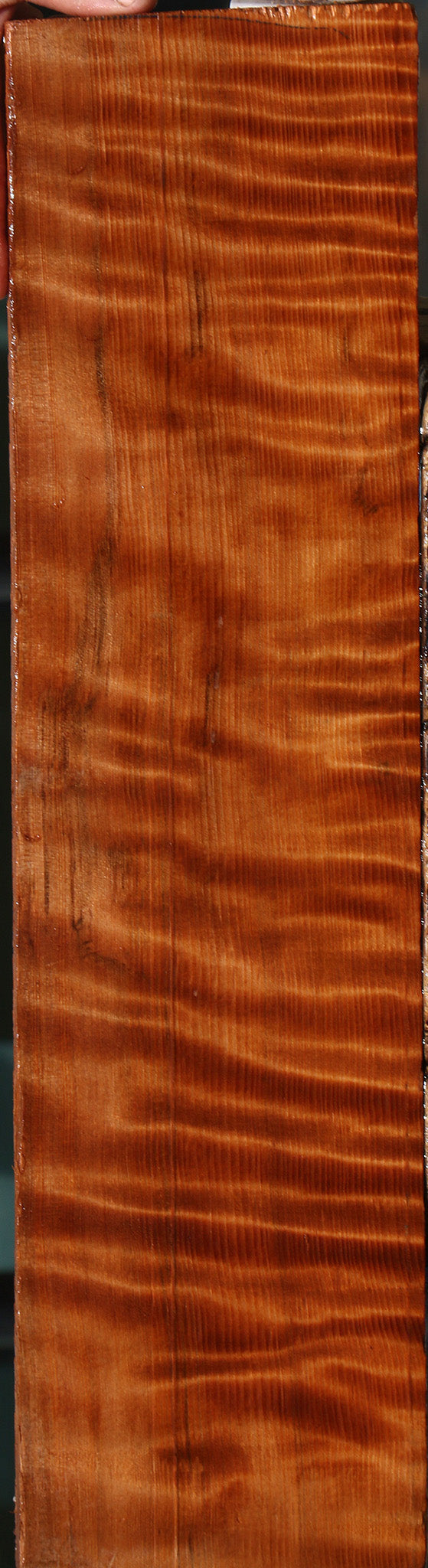 Extra Fancy Curly Quartersawn Redwood Micro Lumber
