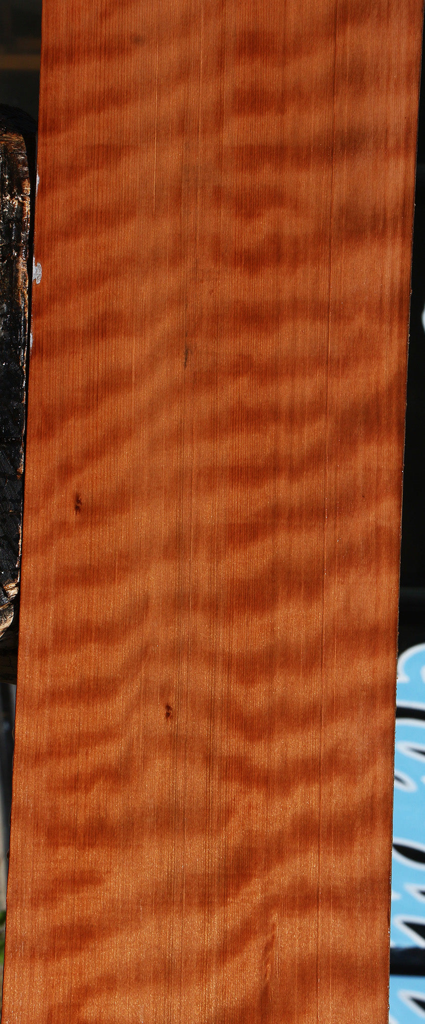 Extra Fancy Curly Redwood Instrument Lumber