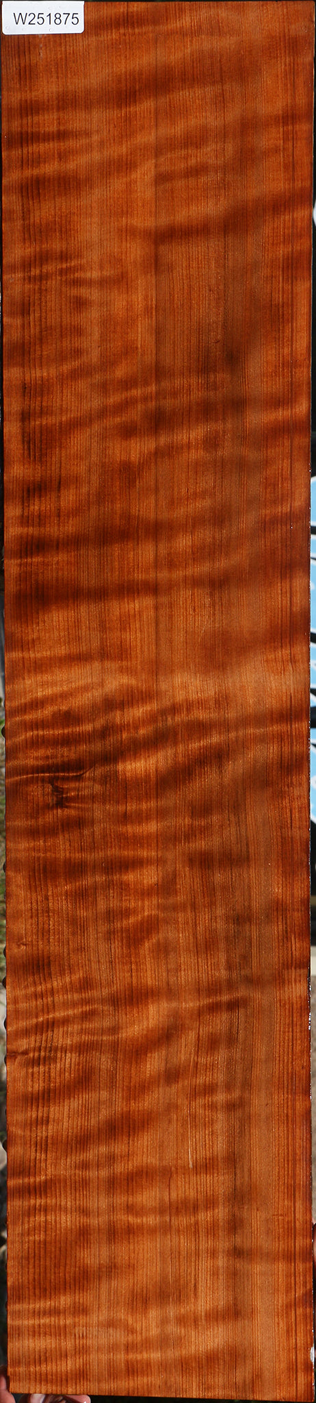 Extra Fancy Curly Quartersawn Redwood Micro Lumber