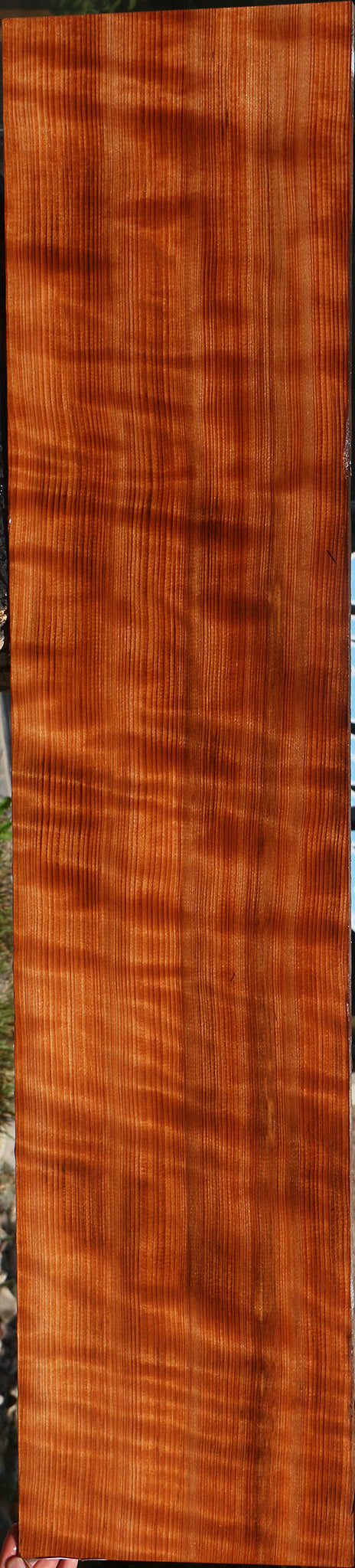 Extra Fancy Curly Quartersawn Redwood Micro Lumber