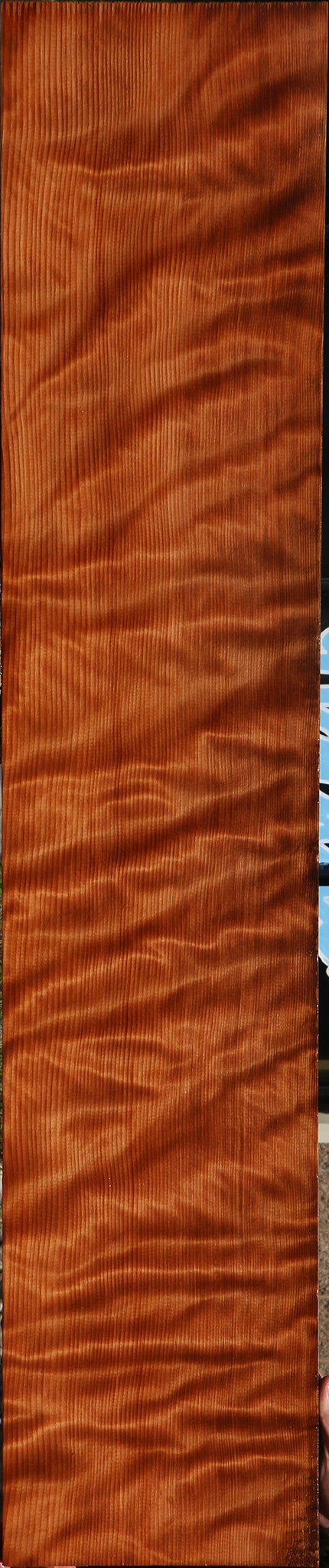 Extra Fancy Curly Quartersawn Redwood Lumber