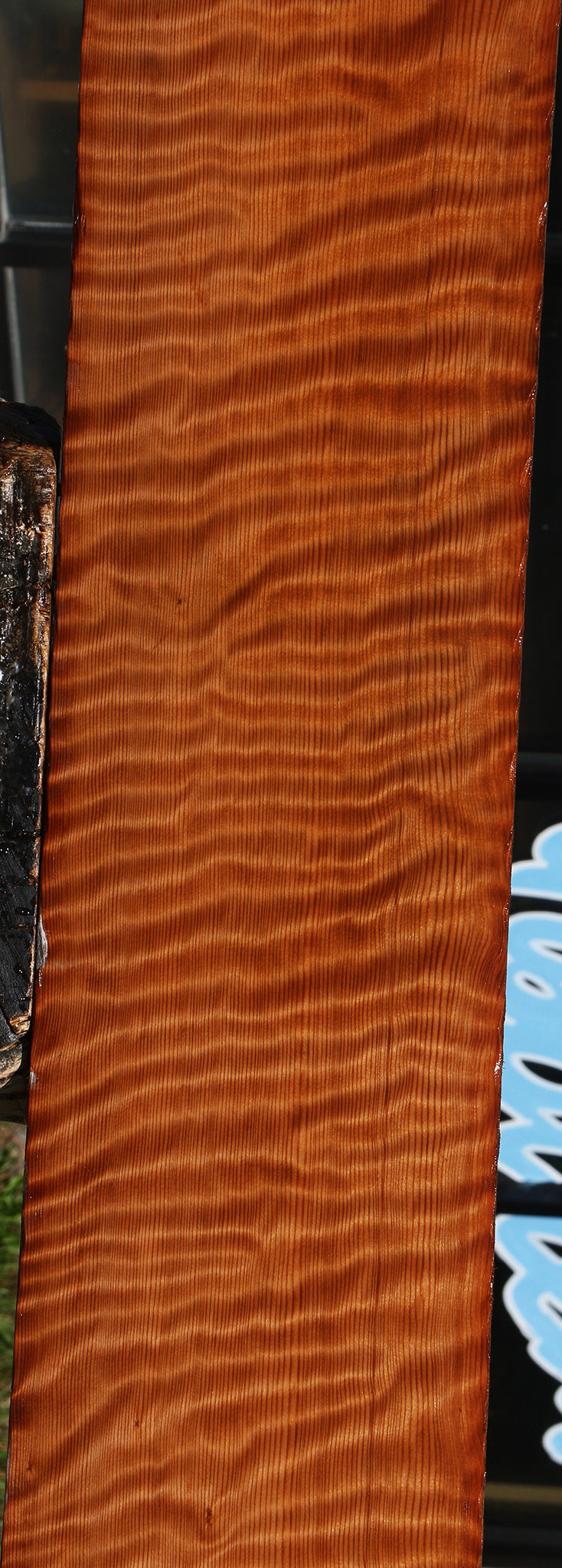 Extra Fancy Curly Redwood Instrument Lumber