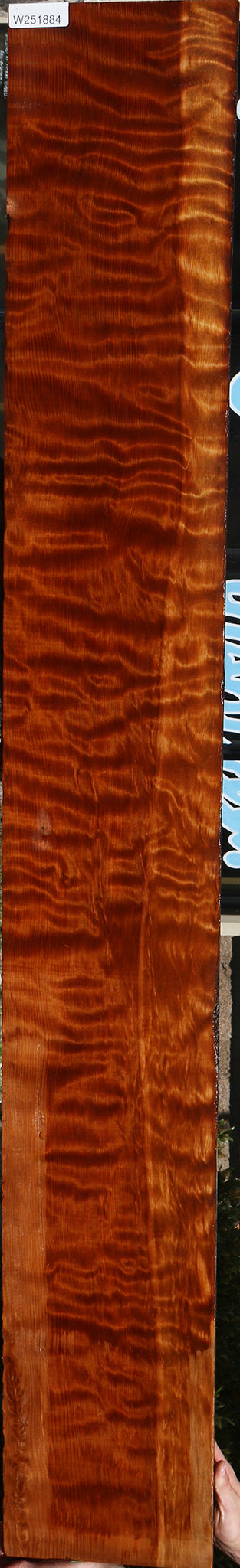 Extra Fancy Curly Quartersawn Redwood Lumber