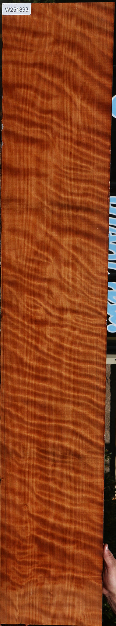 Extra Fancy Curly Quartersawn Redwood Instrument Lumber