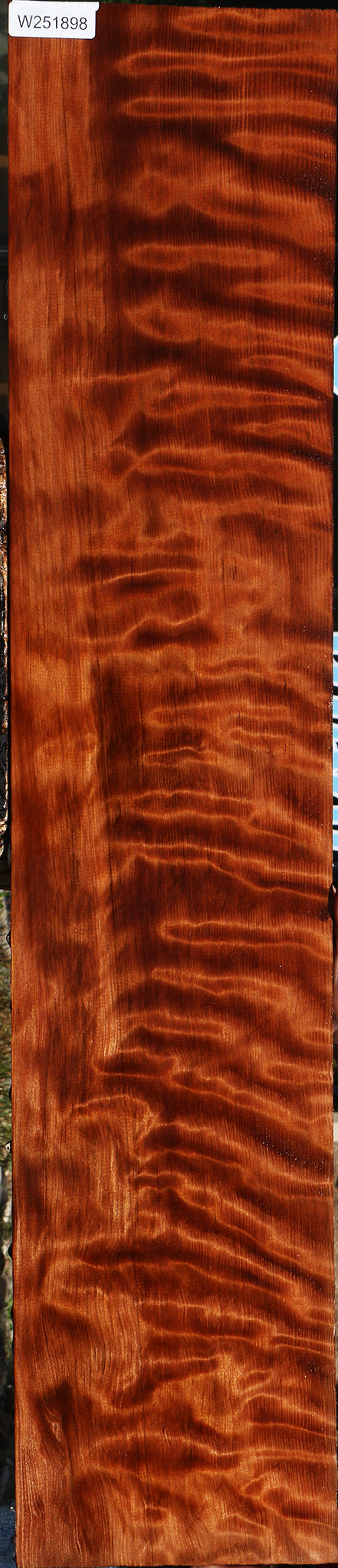 Extra Fancy Curly Quartersawn Redwood Micro Lumber