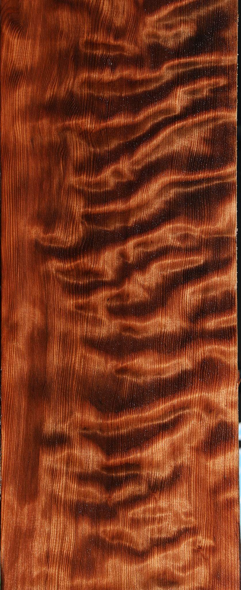 Extra Fancy Curly Quartersawn Redwood Micro Lumber