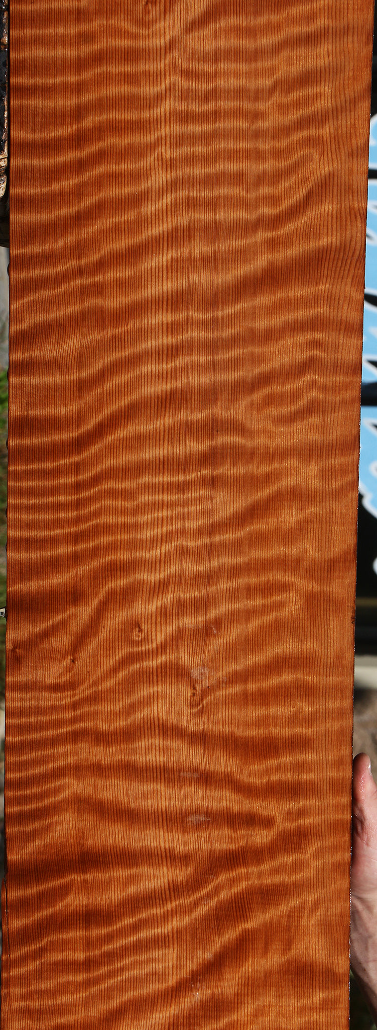 Extra Fancy Curly Redwood Lumber