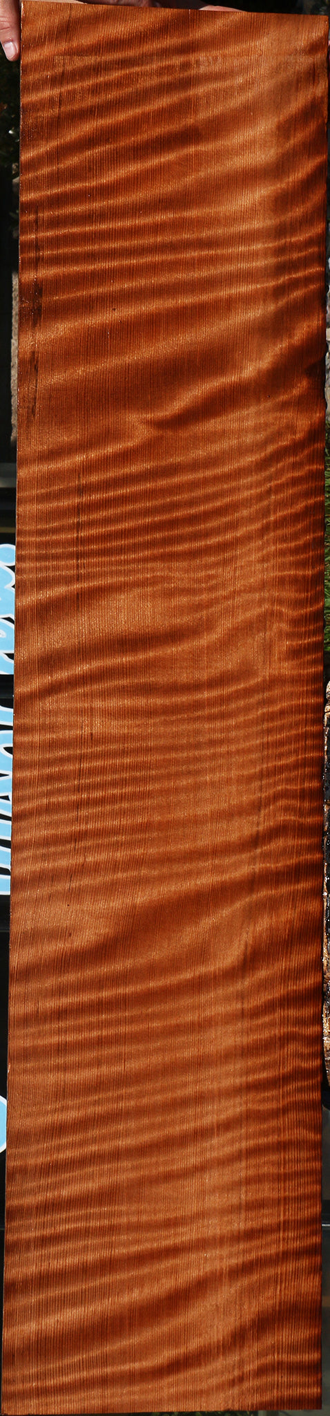 Extra Fancy Curly Quartersawn Redwood Instrument Lumber