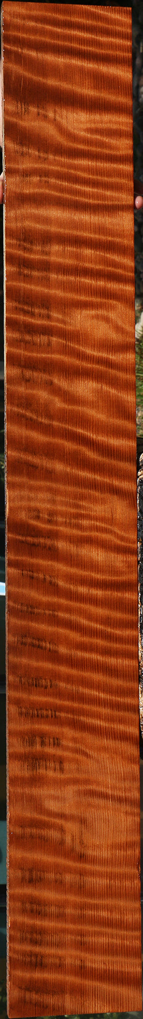 Extra Fancy Curly Quartersawn Redwood Lumber