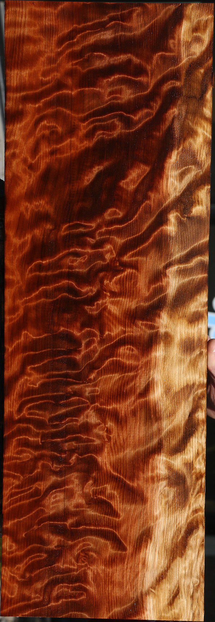 Exhibition Curly Redwood Instrument Lumber