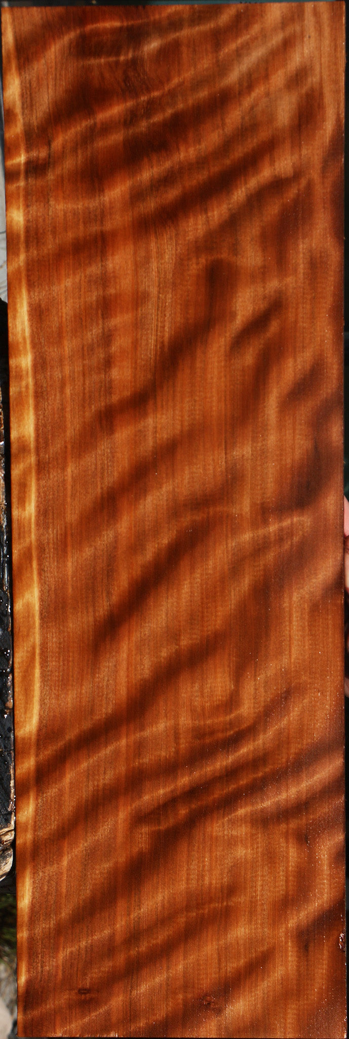 Extra Fancy Curly Quartersawn Redwood Lumber