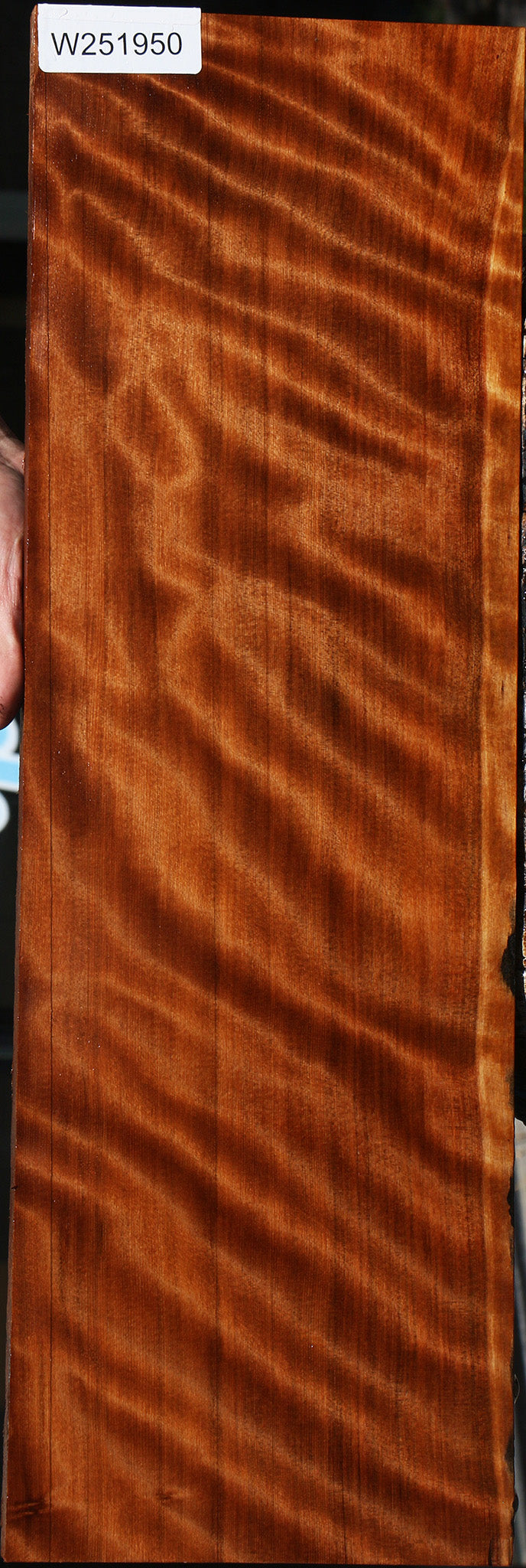 Extra Fancy Curly Quartersawn Redwood Lumber