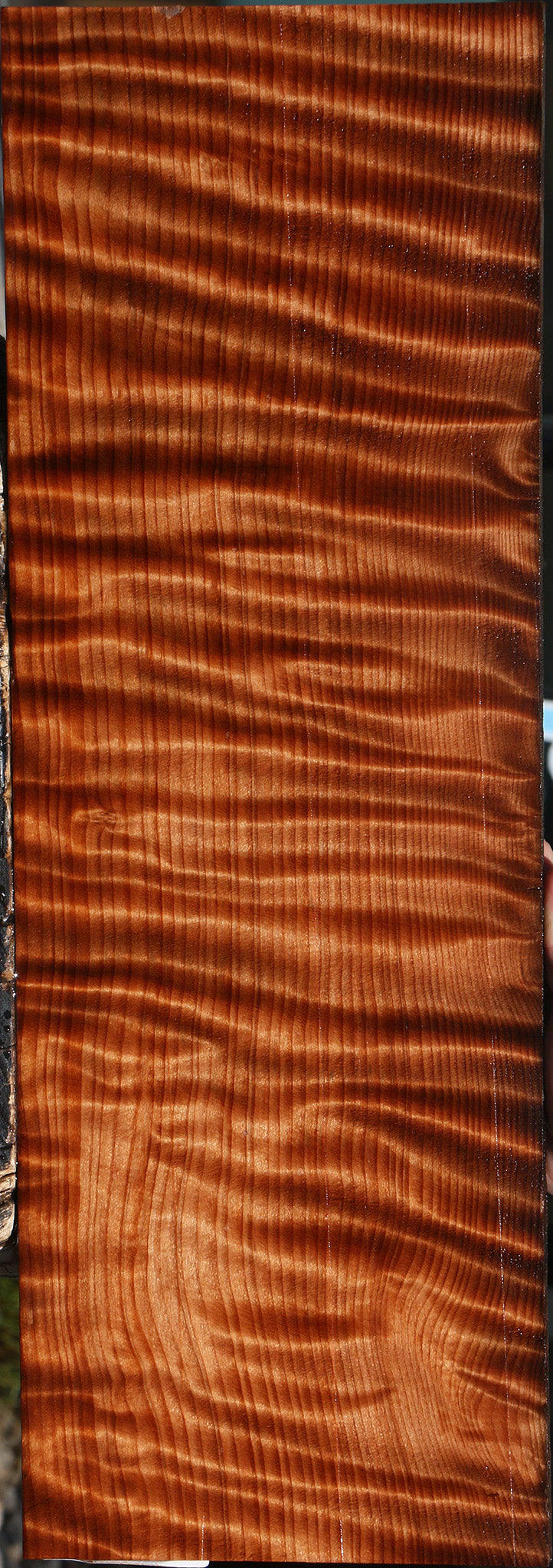 Extra Fancy Curly Quartersawn Redwood Micro Lumber