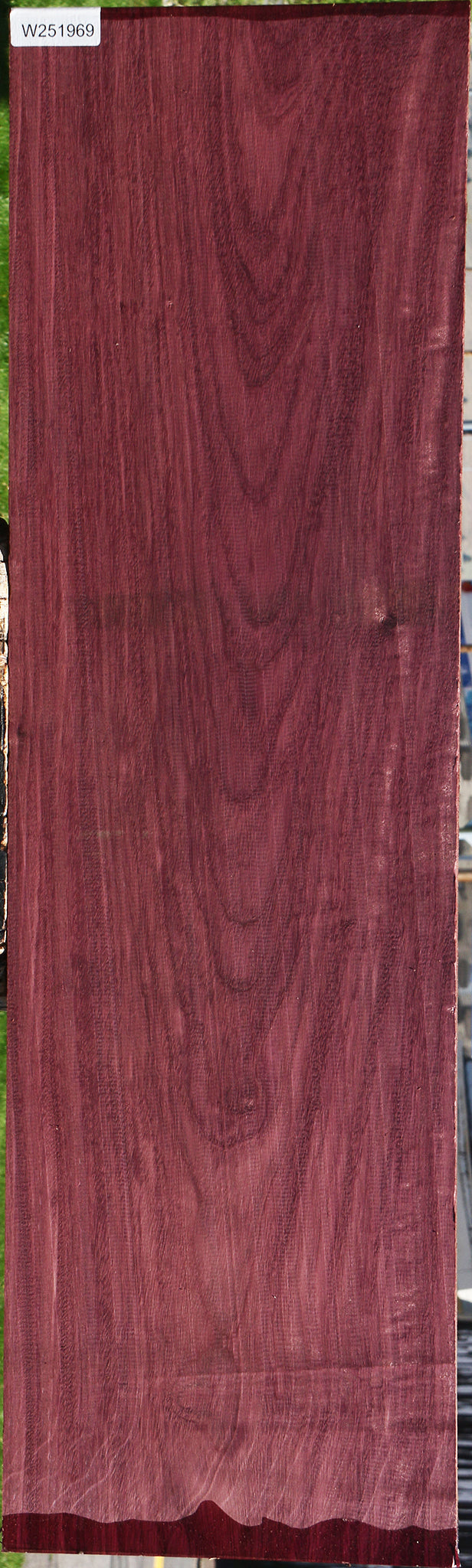 Figured Purpleheart Lumber