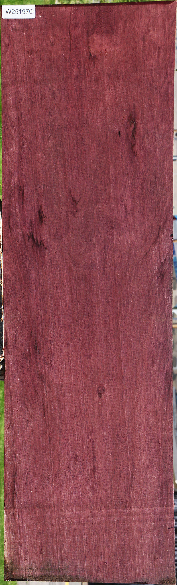 Figured Purpleheart Lumber