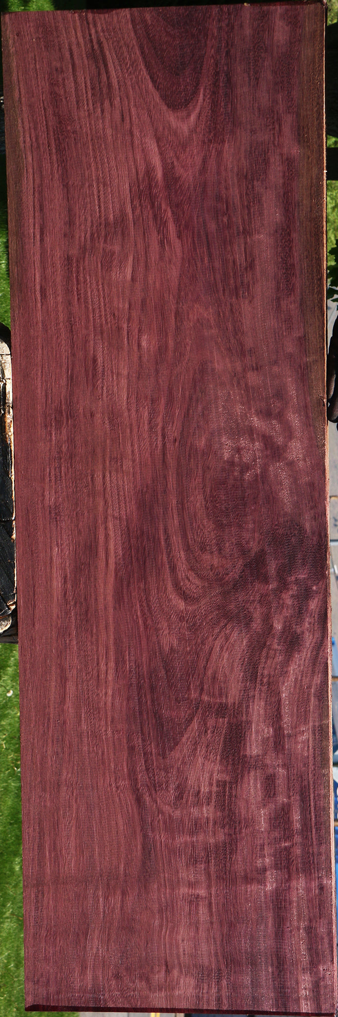 Figured Purpleheart Lumber