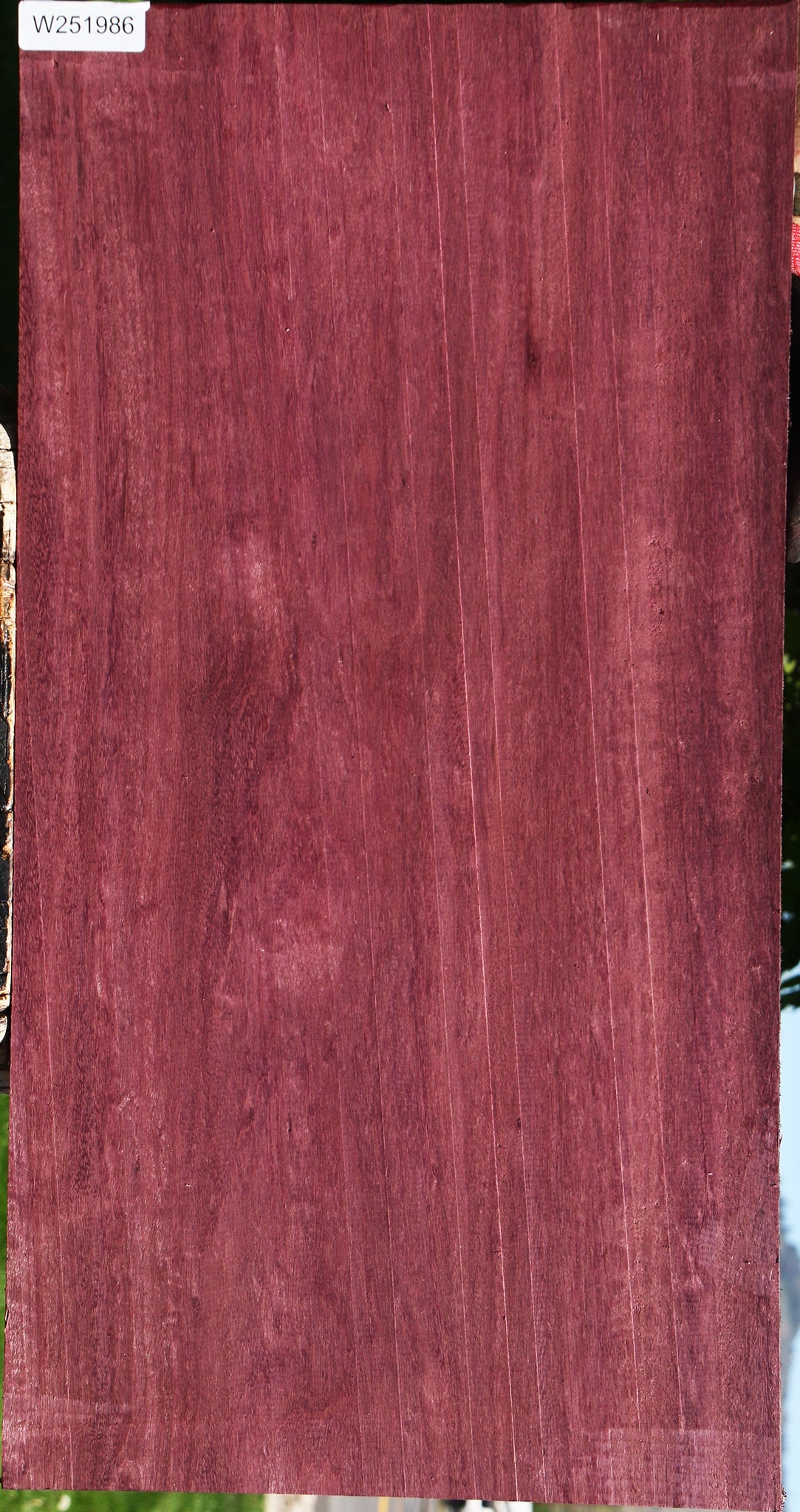 Figured Purpleheart Lumber