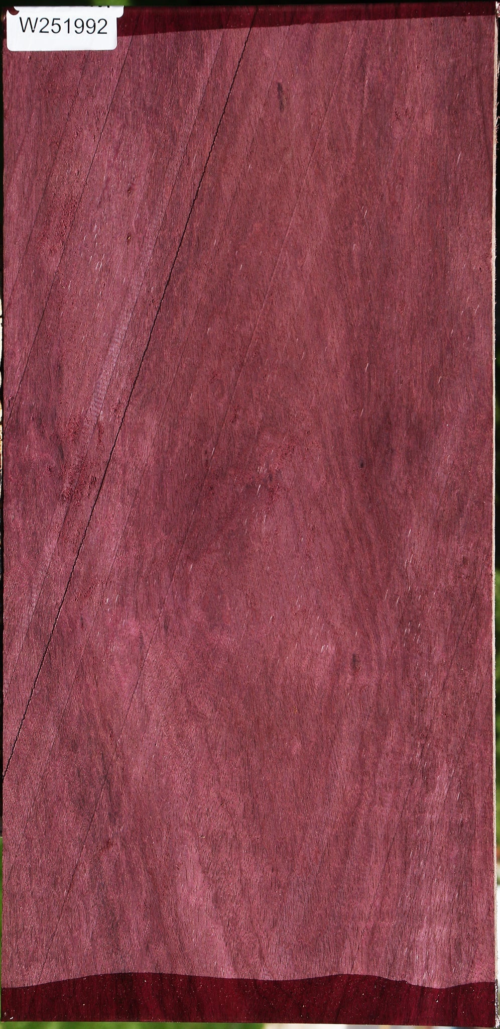 Figured Purpleheart Lumber