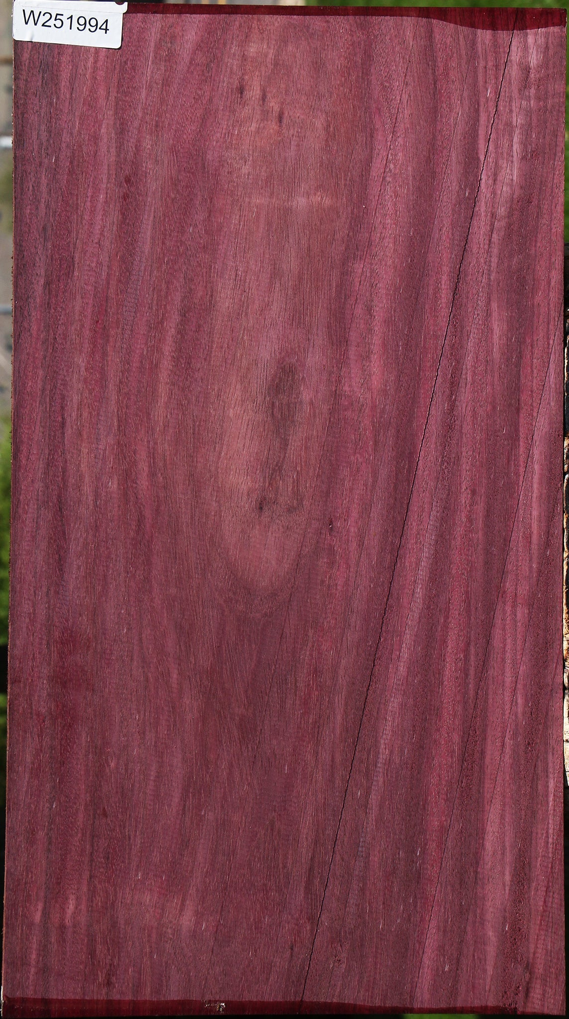 Figured Purpleheart Lumber