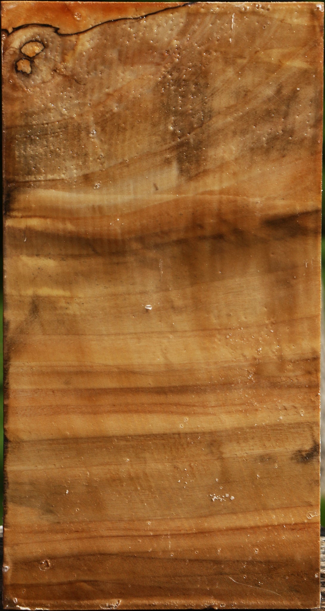 Figured California Cottonwood Vessel Blank