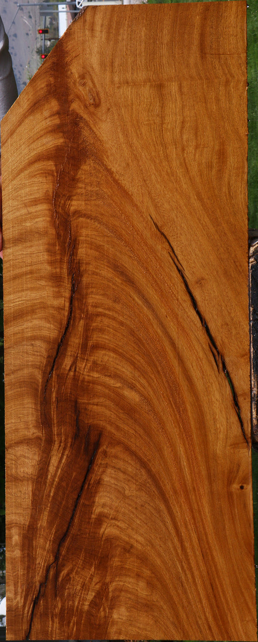 Extra Fancy Rustic Crotchwood Cerejeira Lumber