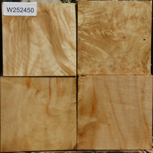 Box Elder Bowl Blank 4 Pack