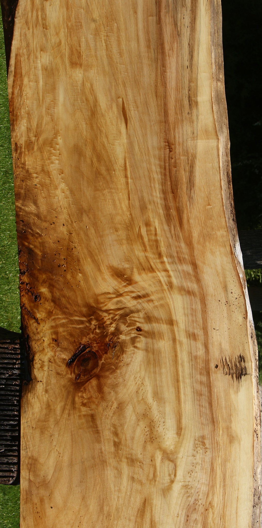Extra Fancy Black Cottonwood Live Edge Slab