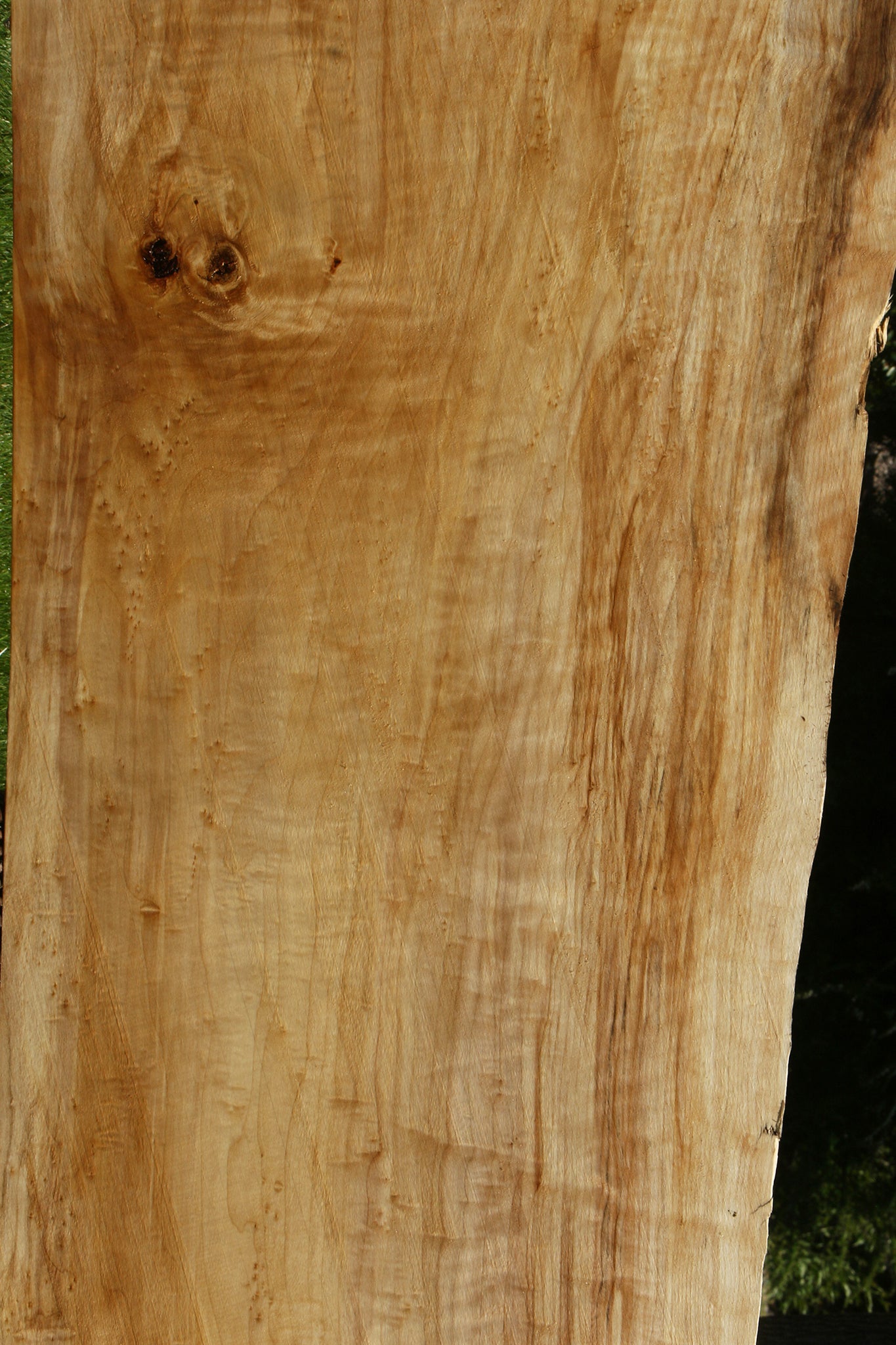 Extra Fancy Black Cottonwood Live Edge Slab