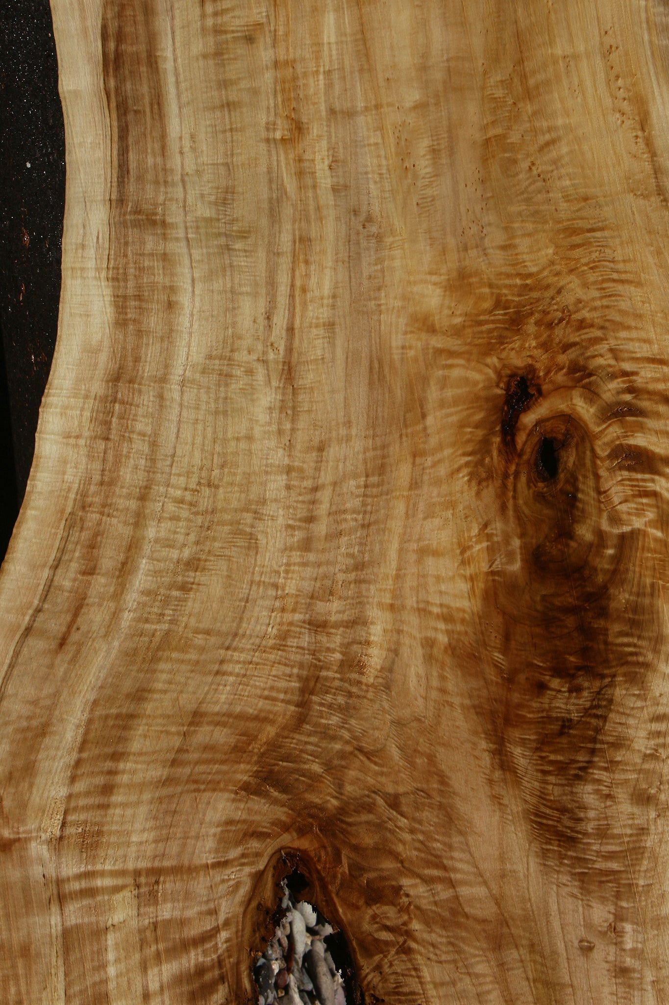 Extra Fancy Black Cottonwood Live Edge Slab