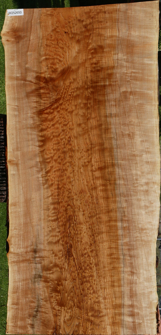 Extra Fancy Quilted Maple Live Edge Slab (Free Shipping Excluded)