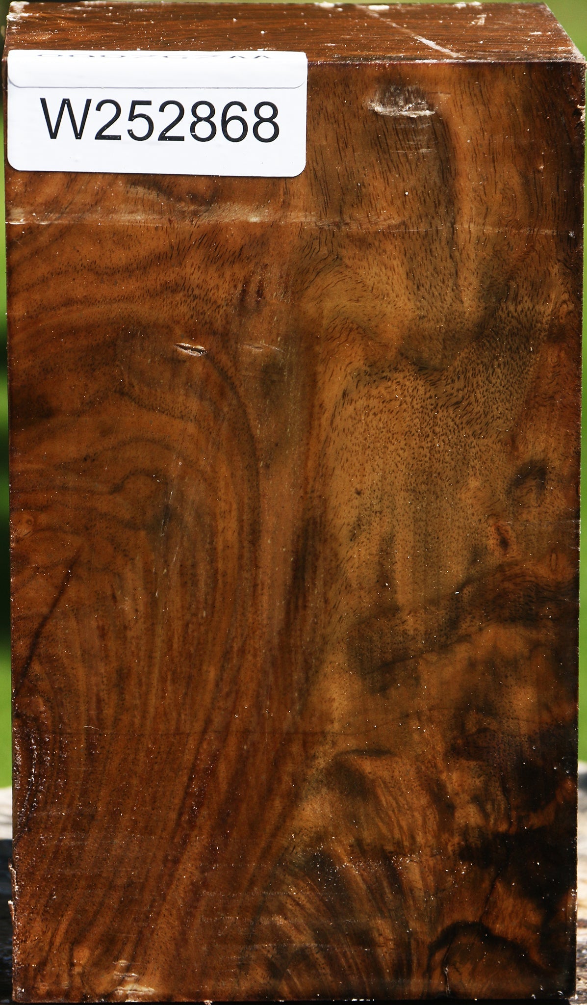 Figured Claro Walnut Turning Square
