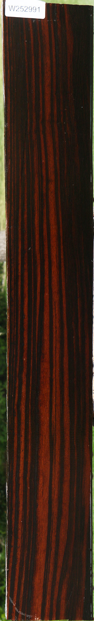 Figured Ceylon Ebony Instrument Lumber