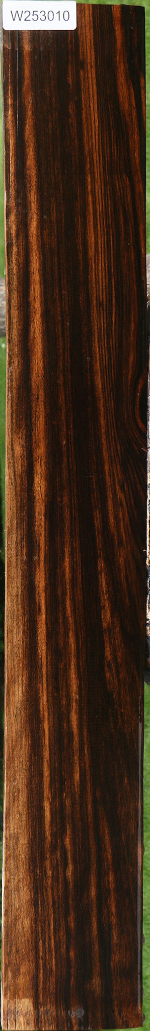 Figured Ceylon Ebony Lumber