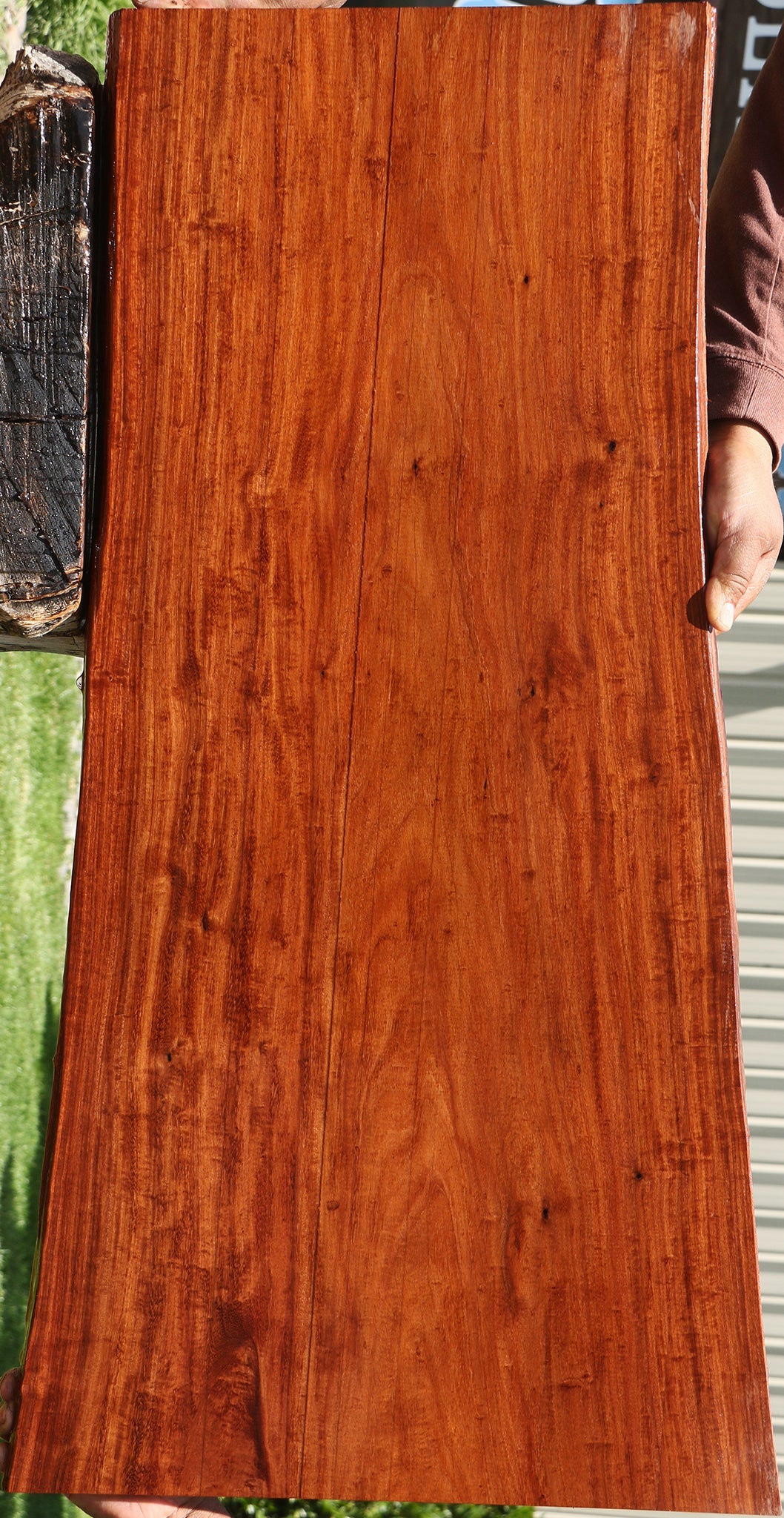 Extra Fancy Granadillo Live Edge Lumber