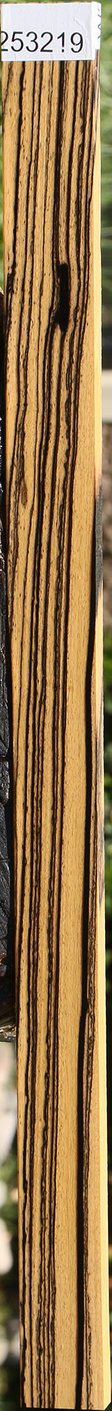 Extra Fancy Black & White Ebony Micro Lumber