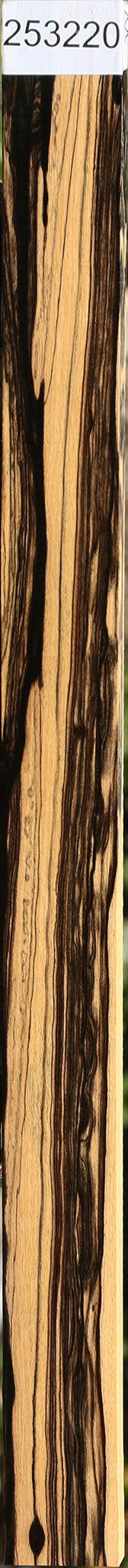 Extra Fancy Black & White Ebony Micro Lumber
